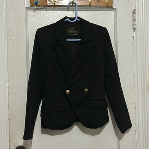 Guess black blazer